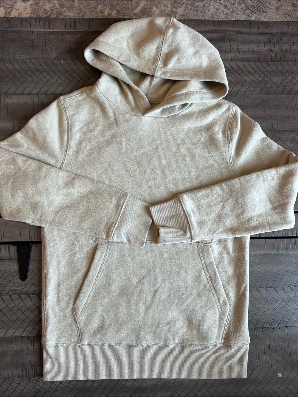 tek gear Kids Pullover Hoodie in Light Cream